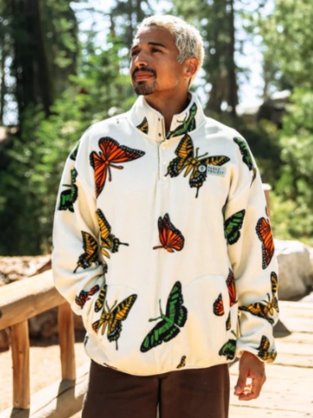 Parks Project Butterfly Trail Fleece Pullover Jacket